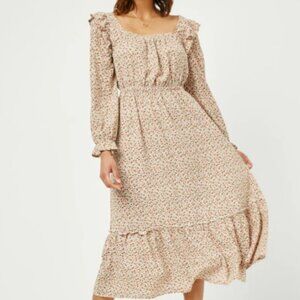 Hayden Women's Ditsy Floral Print Midi Dress